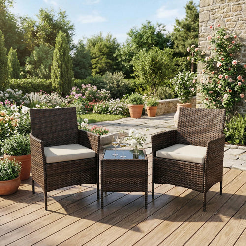 3-Piece Outdoor Patio Bistro Set